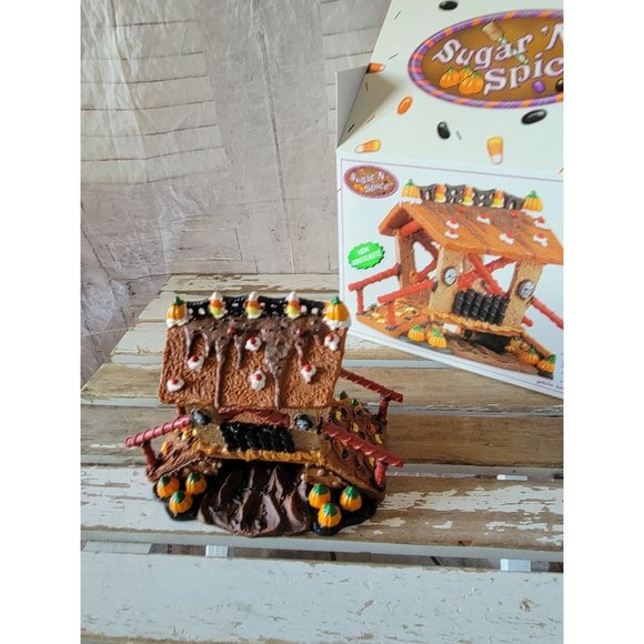 Lemax Other - Lemax goblin bridge sugar and spice Halloween village new